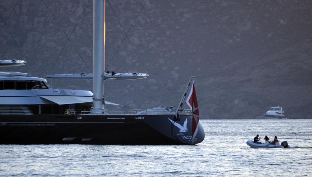 DUNYANIN EN MODERN YELKENLISI BODRUMDA